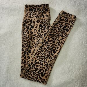 JCrew Leopard Leggings sz XS